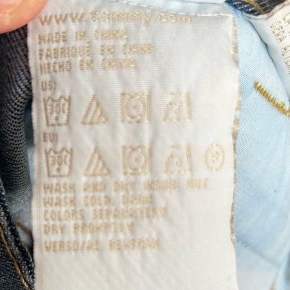 Tommy Hilfiger Denim Skirt Fit and Flare Pleated Skater '00s Skirt Size Large - Picture 11 of 12